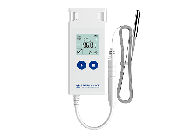 Atlas Log-200 wiederverwendbarer Temperatur-Datenlogger für Flüssigstickstoff