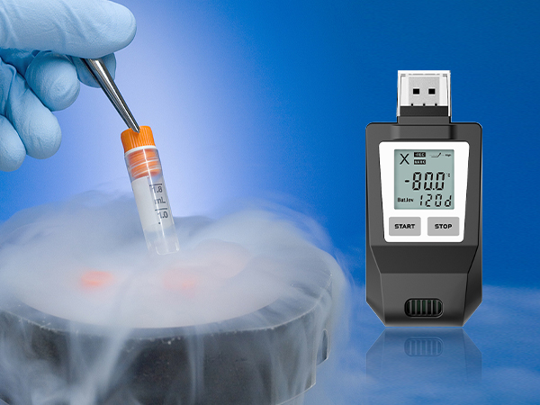 Fresh Keeper-IUT Trockeneis-Datenlogger für extrem niedrige Temperatur