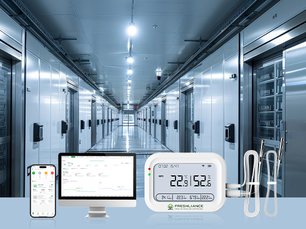 COEUS-WIFI HACCP Funk-Datenlogger für die Temperatur und Feuchte