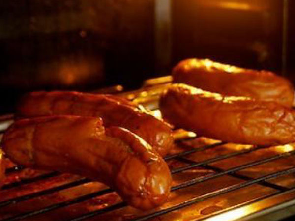 Robuster Temperaturdatenlogger zur Überwachung der Brattemperatur von Hotdogs