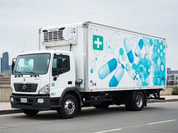 4G-Echtzeit-Logger für den Transport medizinischer Kühlketten mit Bluetooth-Druck