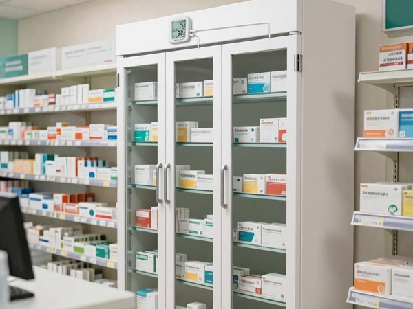 IoT-Temperaturüberwachung für Apothekenschränke